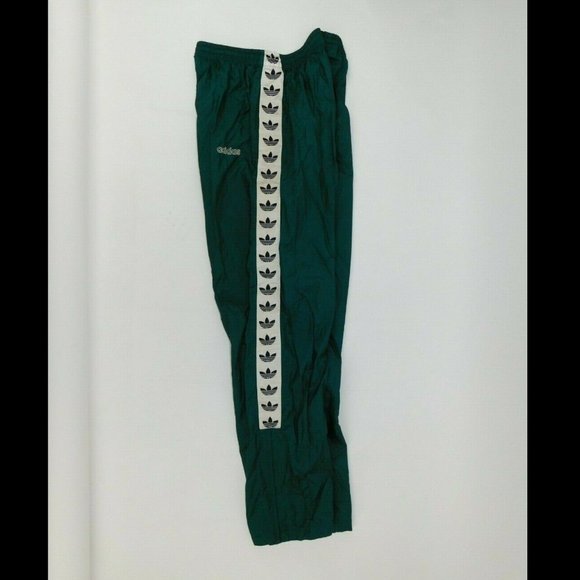 ADIDAS Rare Vintage Trefoil Stripe Track Pants - Picture 6 of 8